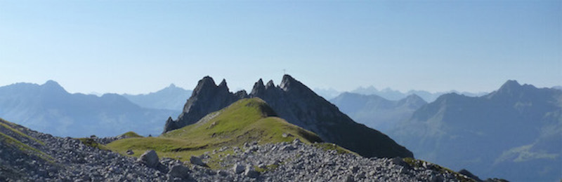 Saladinaspitze-Bergpanoramabild
