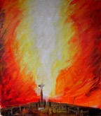 Brennendes Kreuz Brennendes Kreuz