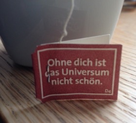 Roter Teebeutelanhaenger Roter Teebeutelanhaenger