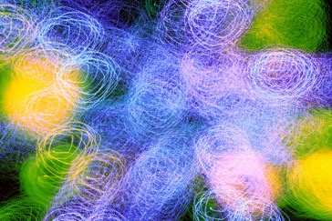 Farbige Spiralen Farbige Spiralen