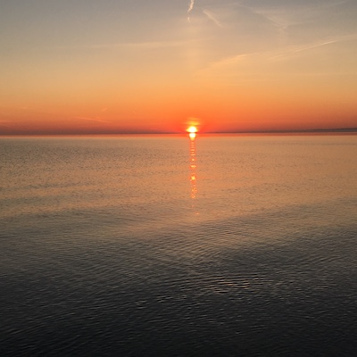 Sonnenaufgang an der Ostsee