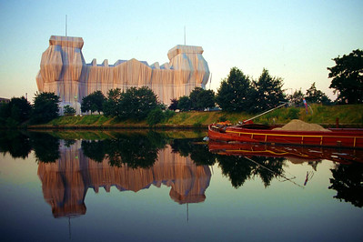 Verhüllter Reichstag von Christo