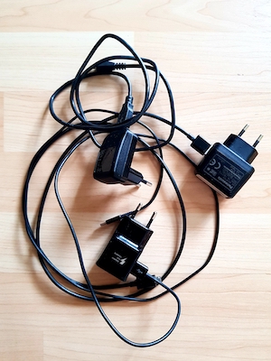 Mehrere Ladekabel