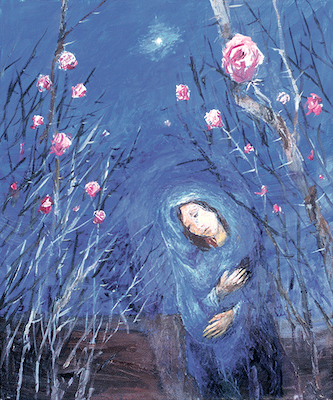 Gemaltes Bild von Siegfried Koeder Maria durch ein Dornwald ging Gemaltes Bild von Siegfried Koeder Maria durch ein Dornwald ging