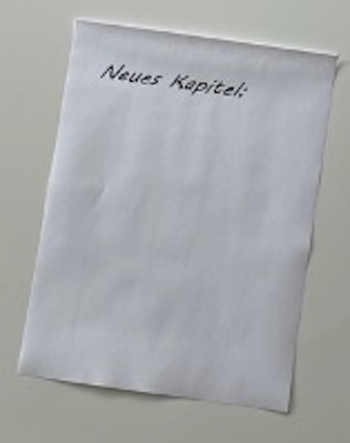 Seite mit Überschrift Neues Kapitel