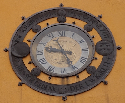 Wanduhr aus Meersburg