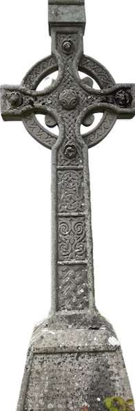 Grabkreuz in Glendalough-Irland