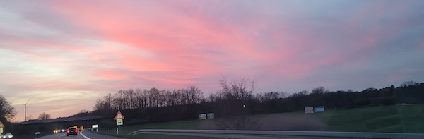 Sonnenuntergangshorizont